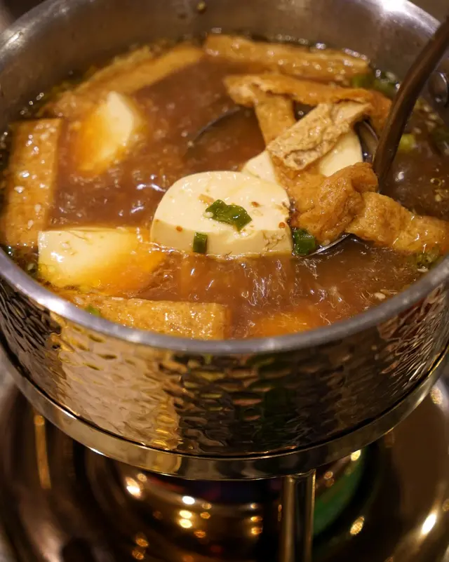 素日式麵豉豆腐魔芋湯