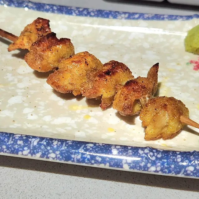 燒新鮮雞背肉