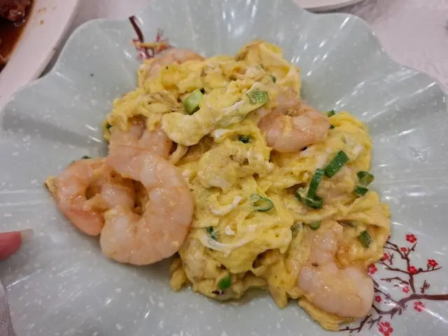 韮黃滑蛋鮮蝦仁