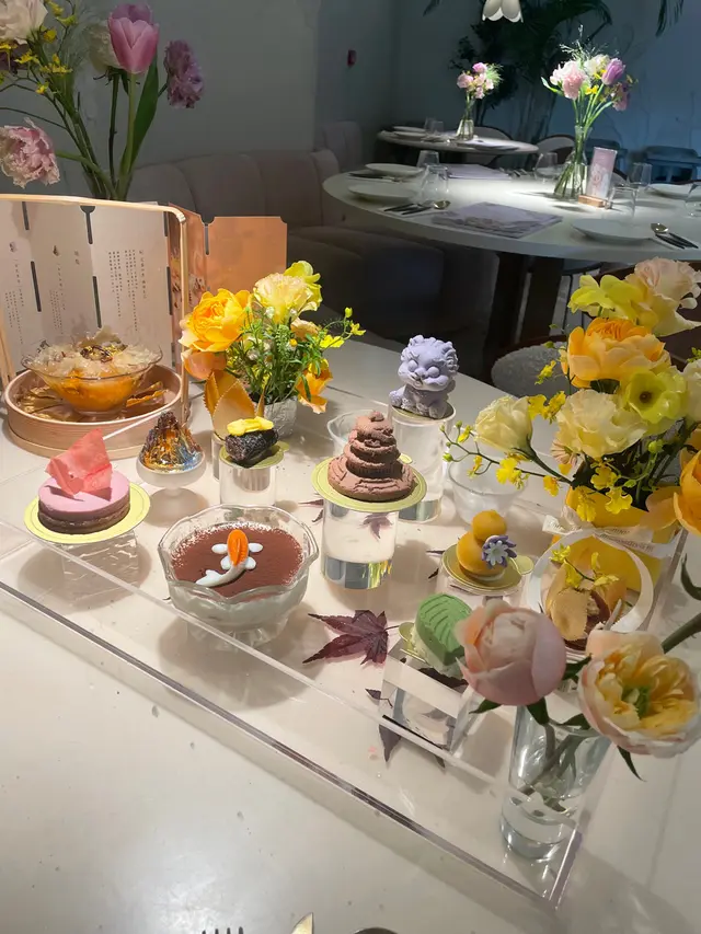 #afternoontea #打卡美食 #花花