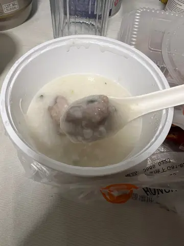 北菇滑雞粥