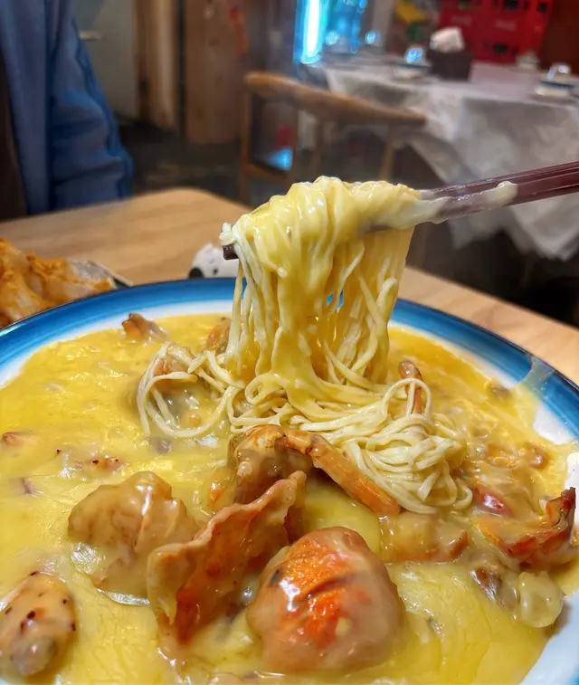 芝士龍蝦伊麵