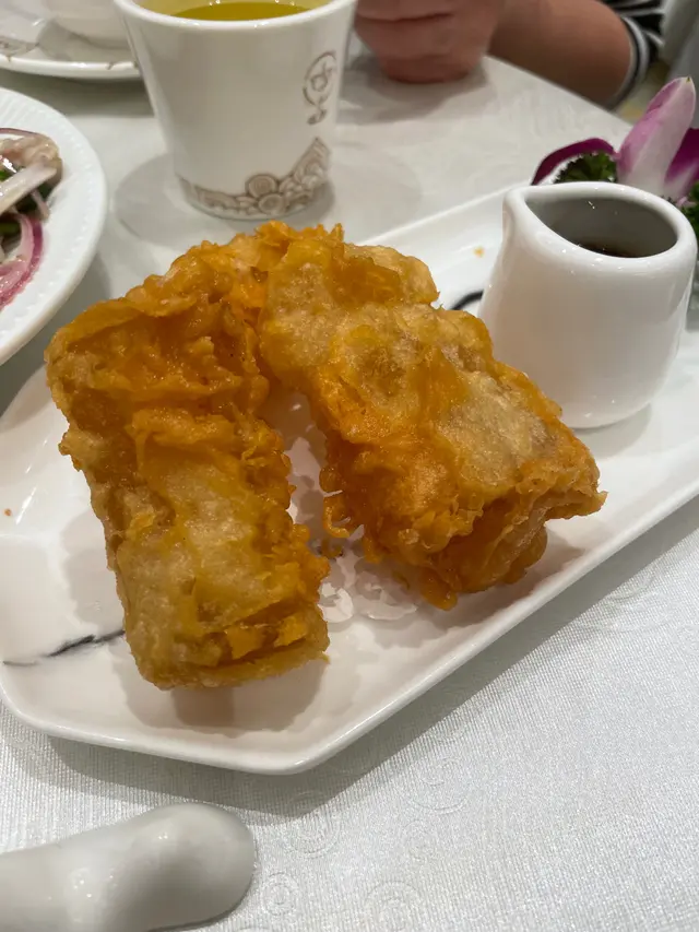 其實係炸隻左既馬蹄糕，都清甜好脆口