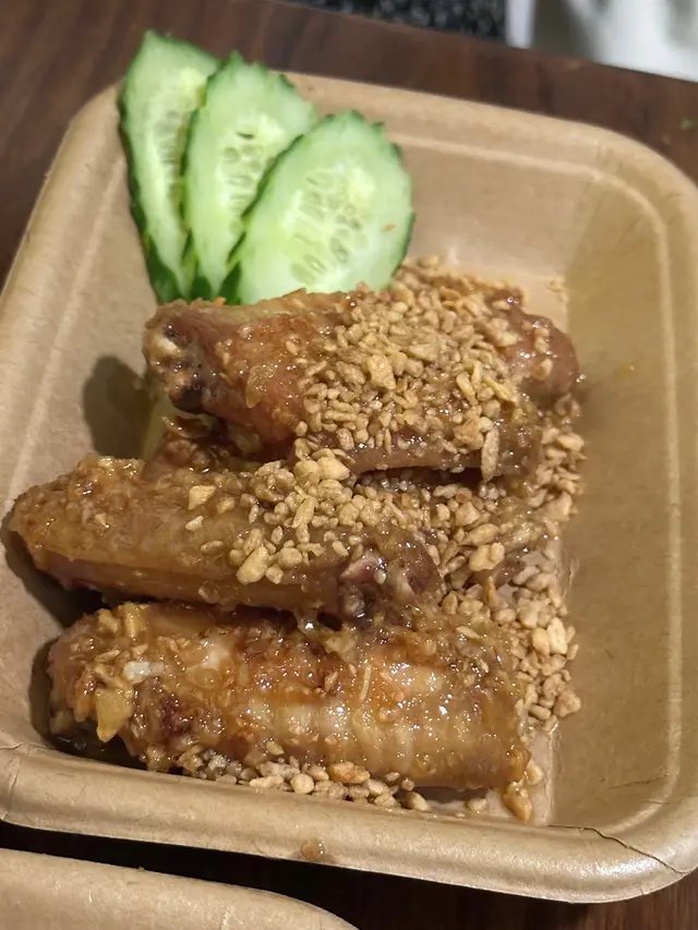 牛油雞翼