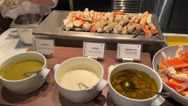 燒阿拉斯加帝王蟹腳