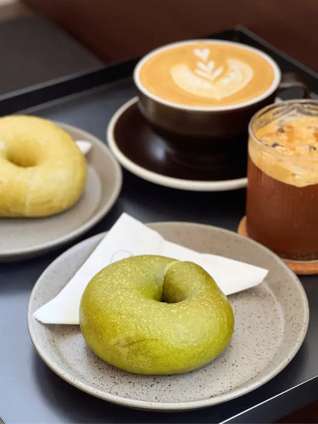 Matcha Bagel