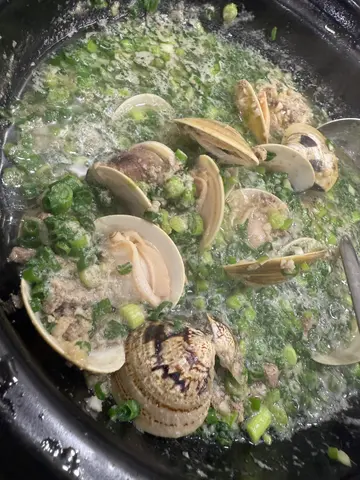 豬潤炒蜆