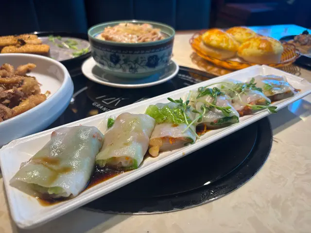 蟲草花叉燒腸粉