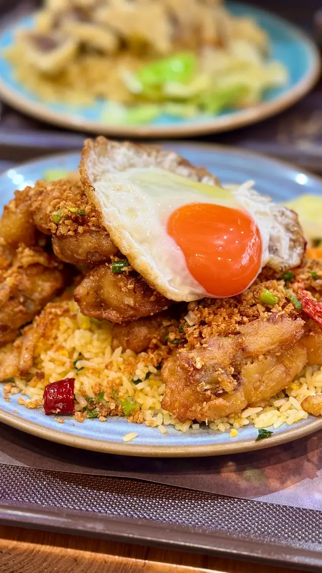 即叫即炸椒鹽豬扒飯