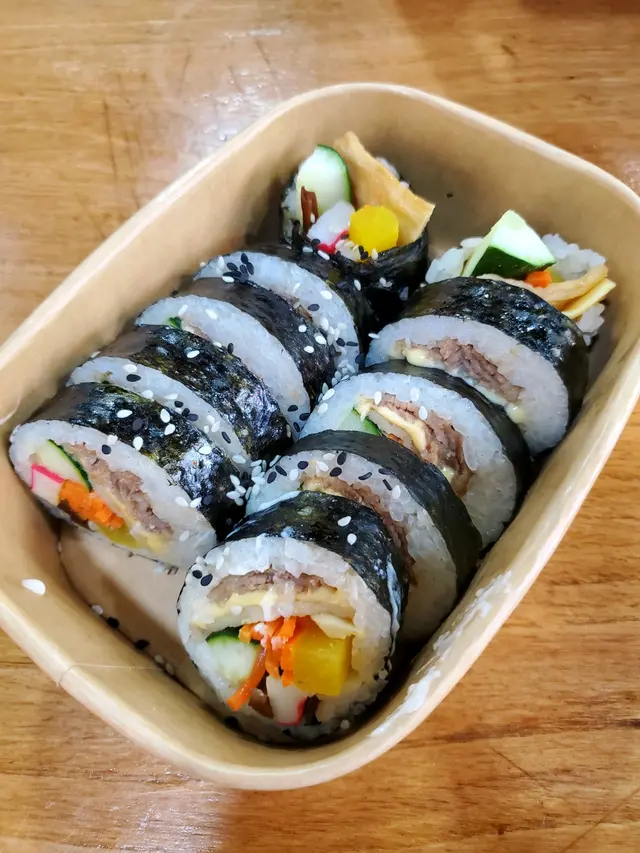 芝士牛肉飯卷