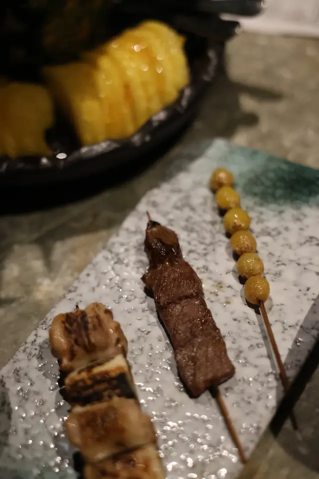 牛小排、翡翠銀杏