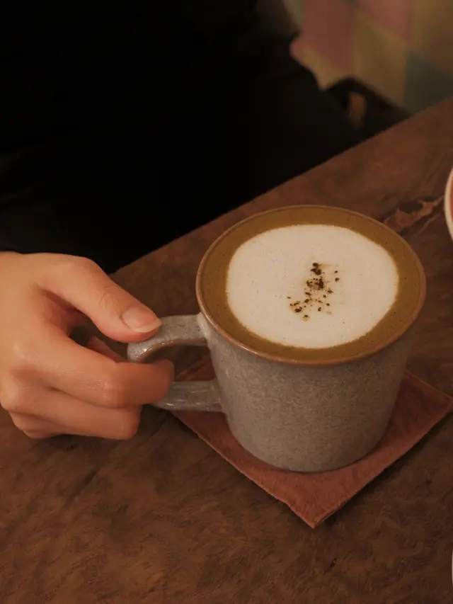 熱燕麥奶焙茶