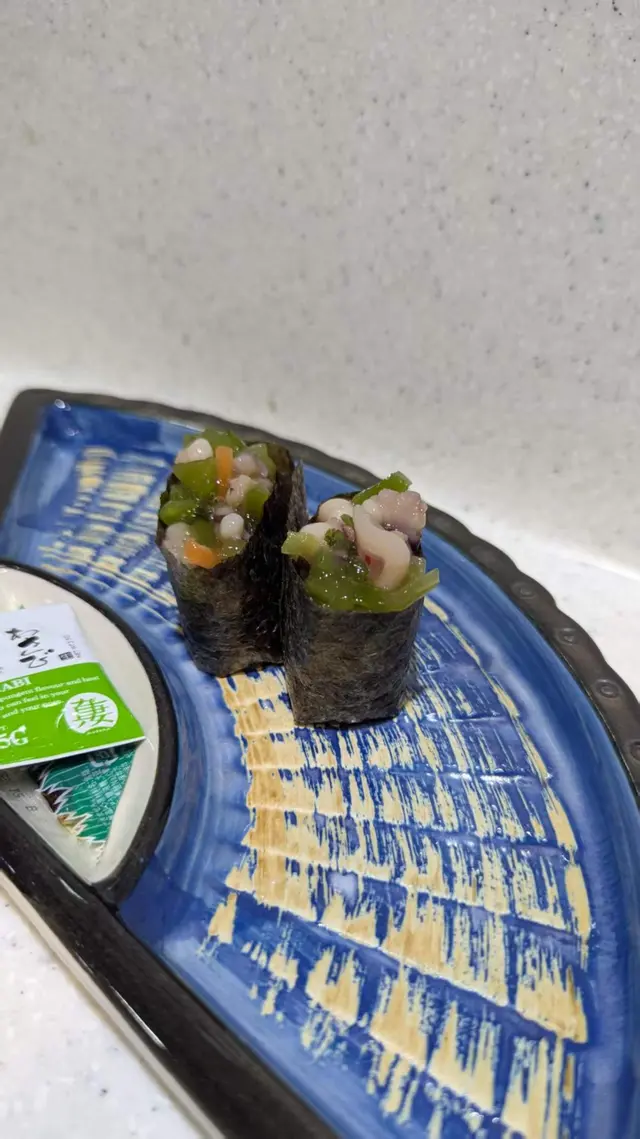 芥辣八爪魚軍艦