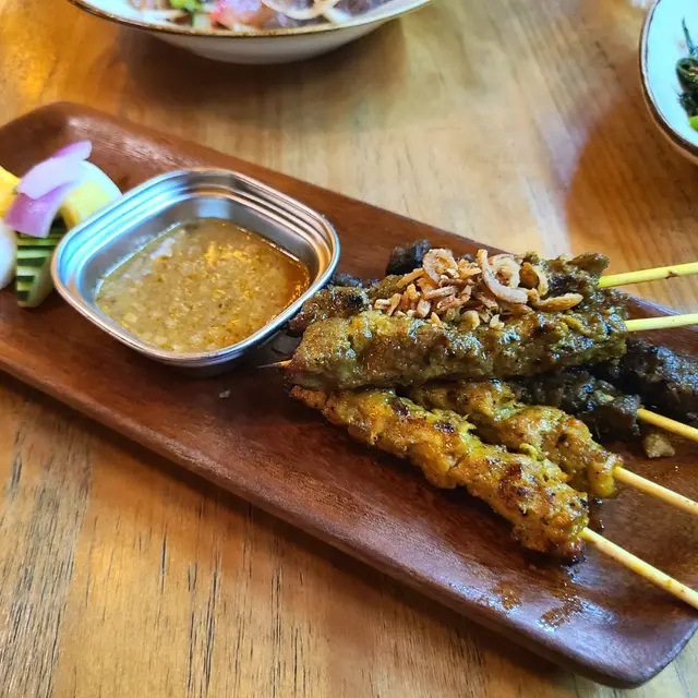 馬來西亞沙爹串燒拼盤