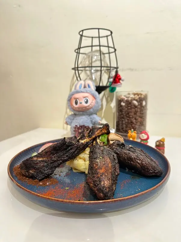 咖啡燒汁烤豬仔髀