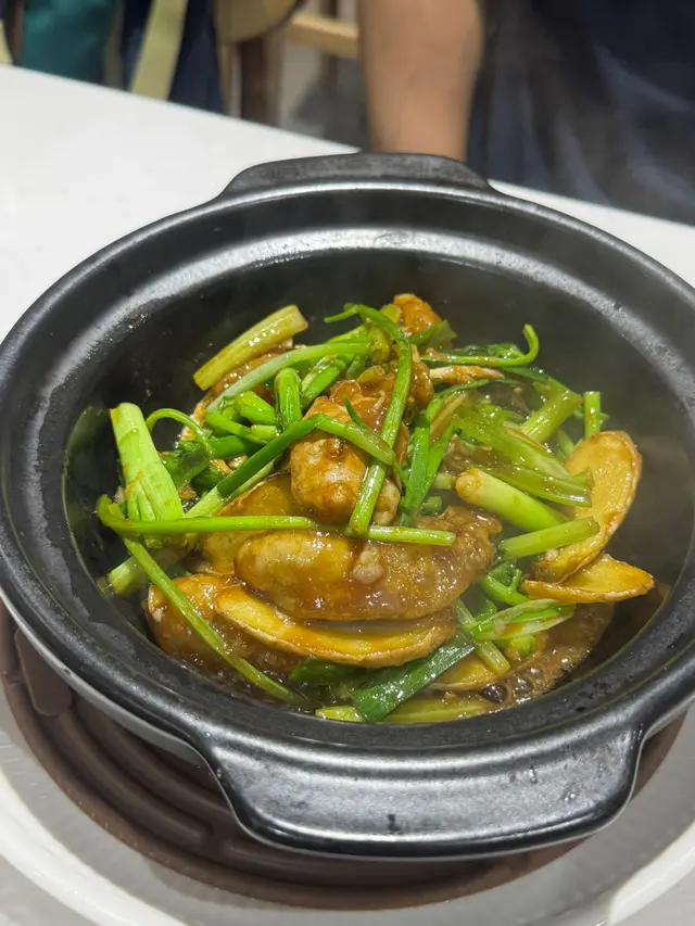 薑蔥蠔煲