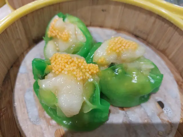 鮮蝦玉帶餃