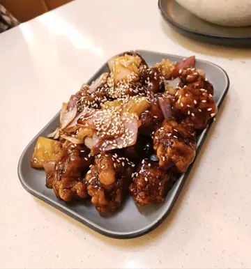芝麻黑糖醋骨