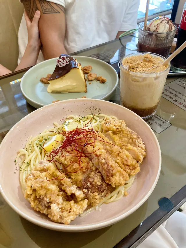 西檸雞牛油檸檬汁意粉