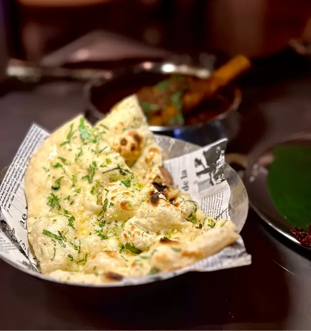 Garlic Coriander Naan