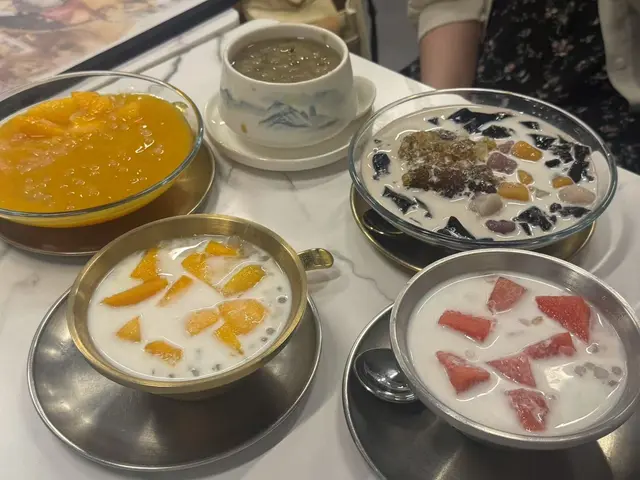 楊枝甘露 綠豆沙 仙草