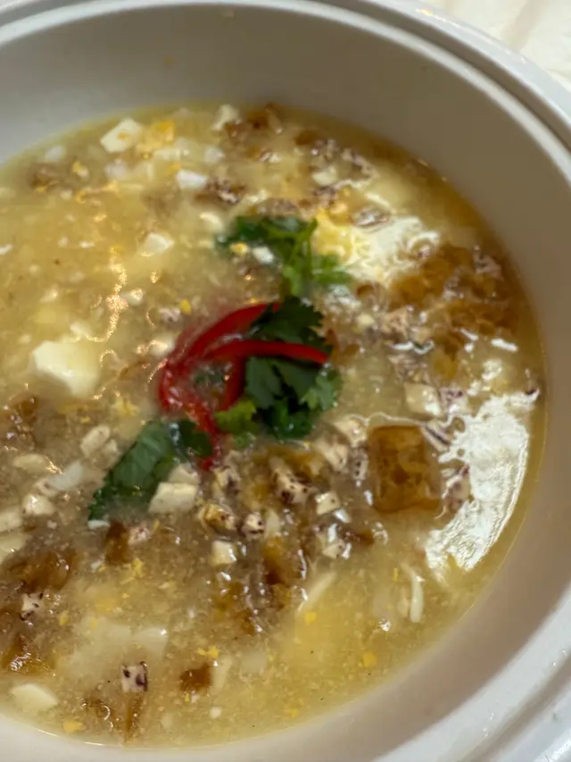 豆腐海鮮羹