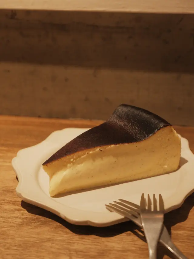 Vanilla Burnt Cheesecake