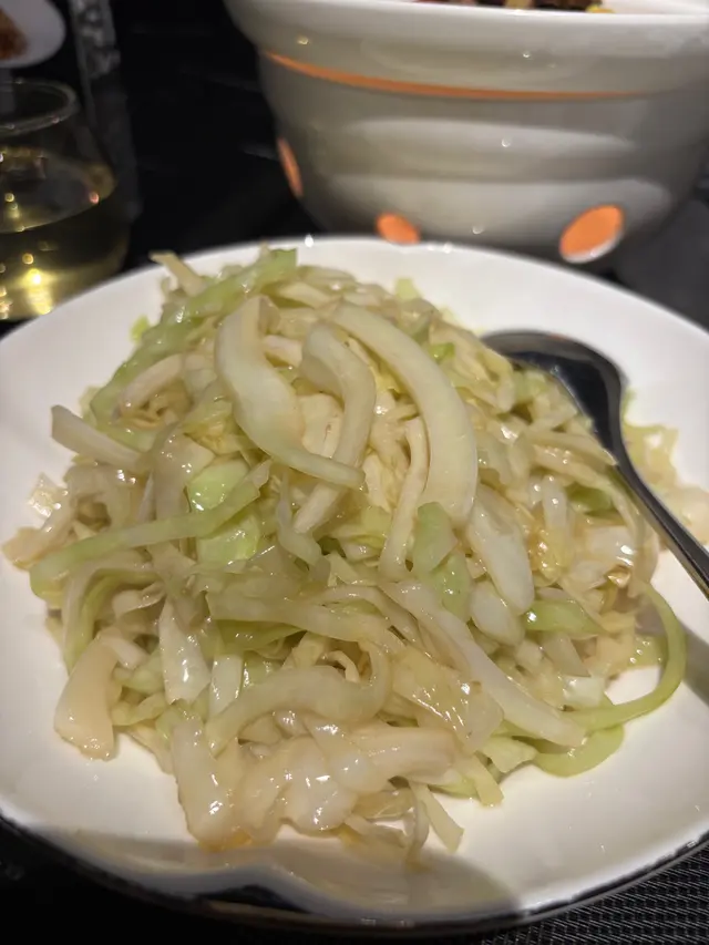 清炒椰菜