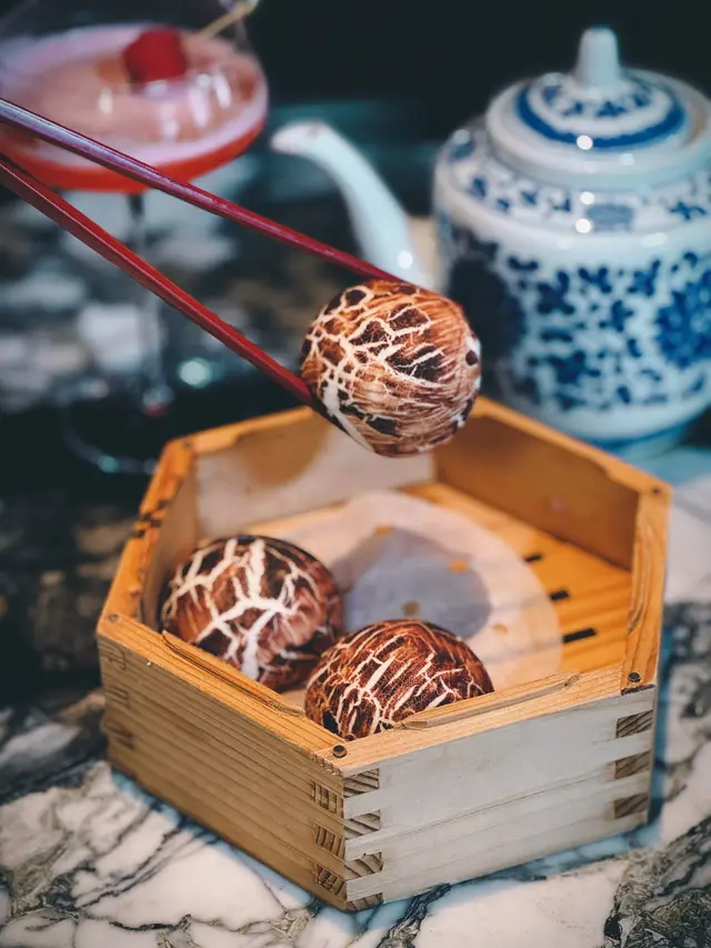 松茸冬菇包