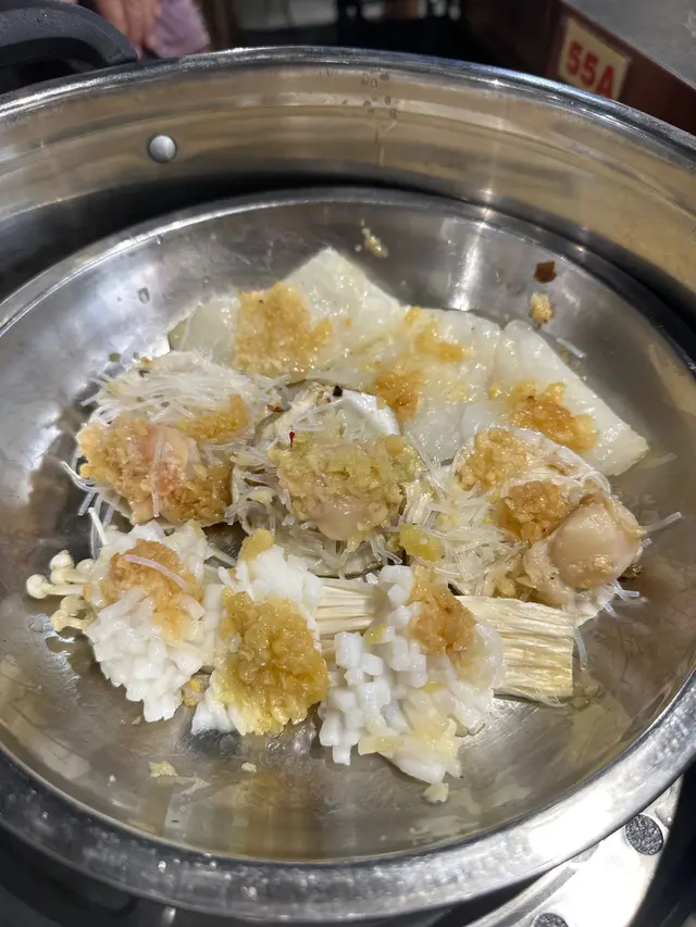 一次性嘅蒸海鮮