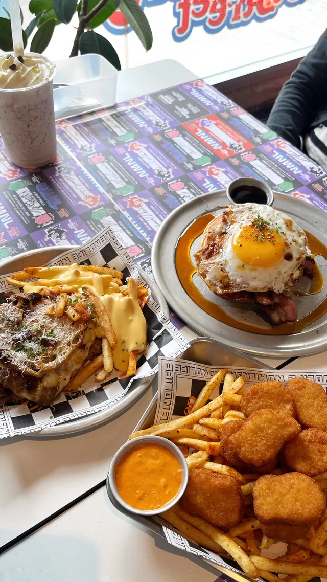 Pancake  burger