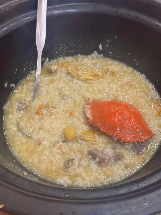 海鮮南瓜排骨粥底