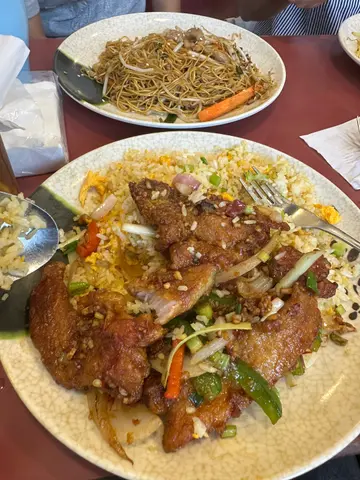 椒鹽豬扒飯