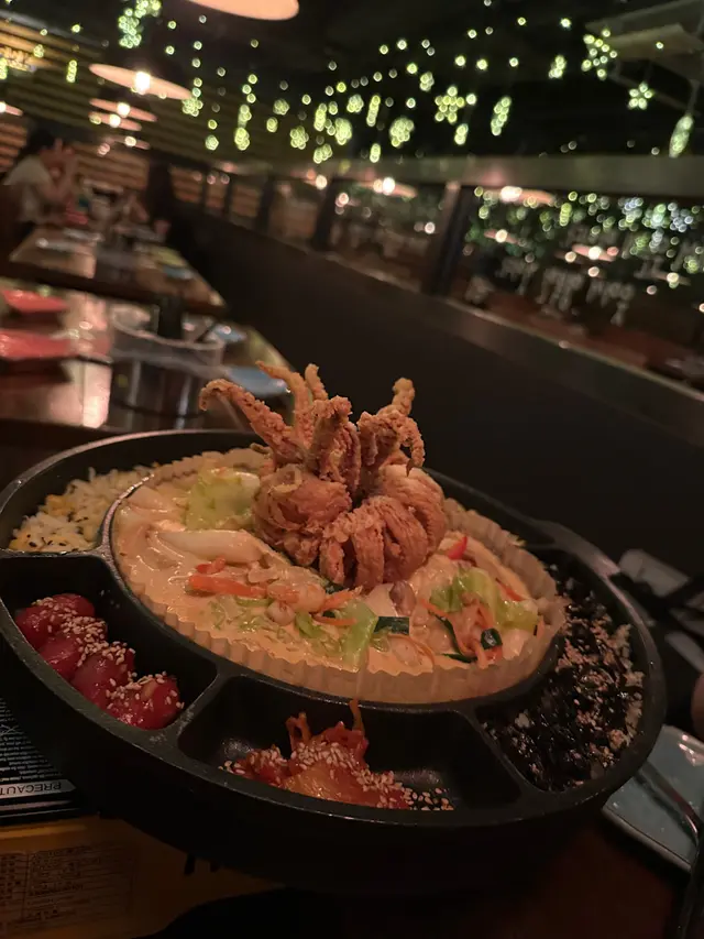 忌廉海鮮炒年糕