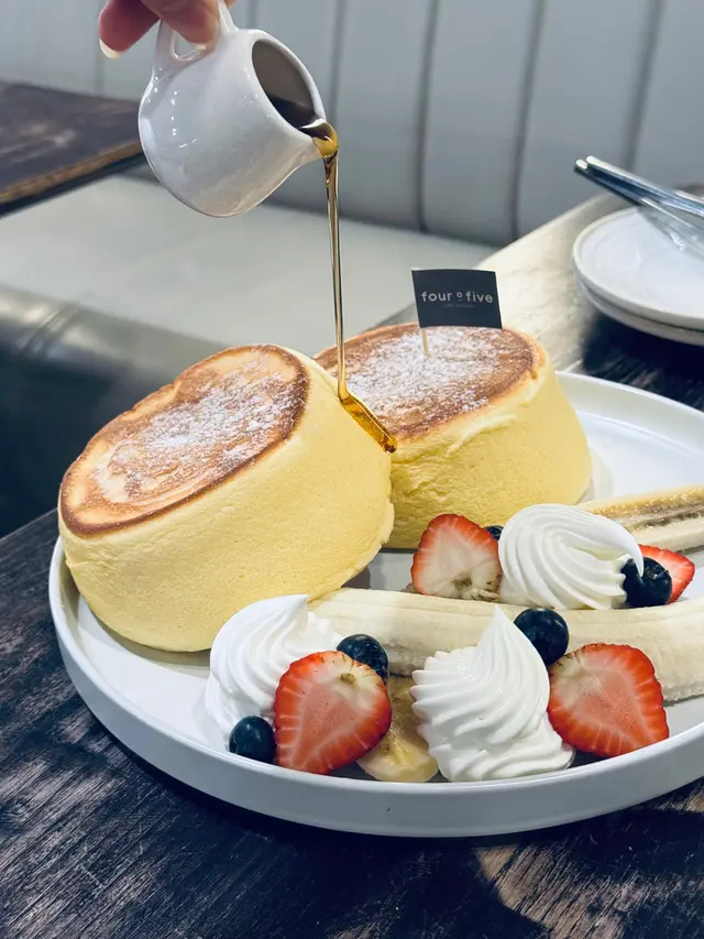 原味梳乎厘配楓糖漿