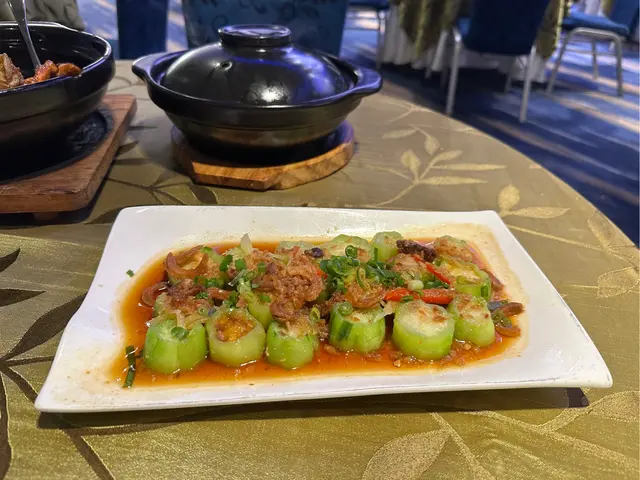 蒜香大澳蝦乾蒸勝瓜