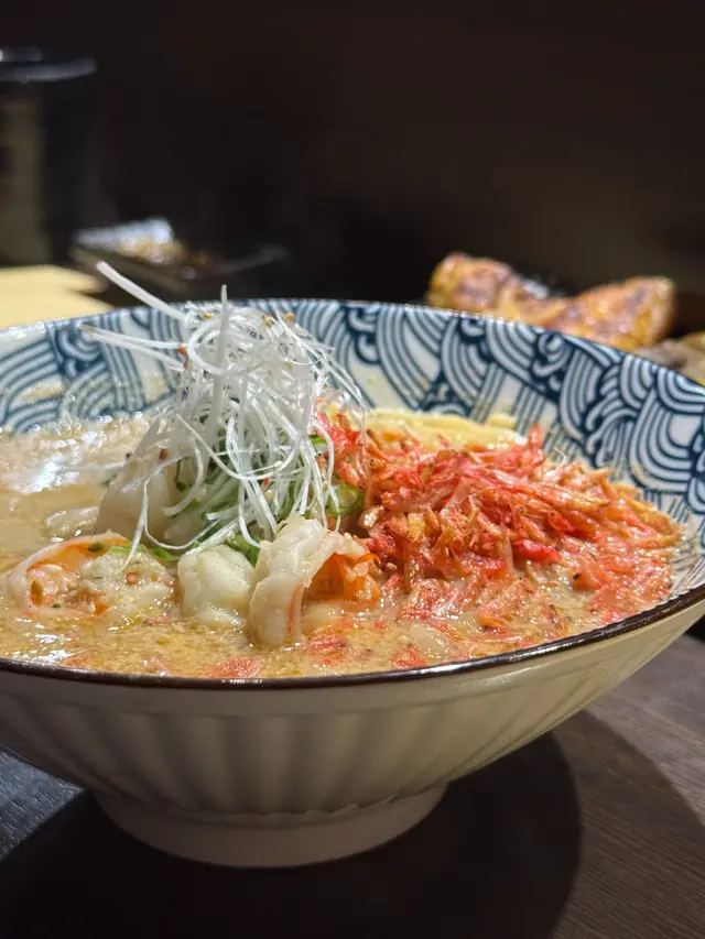 濃湯蝦烏冬