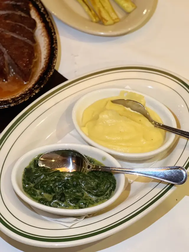 奶油菠菜 & 薯蓉