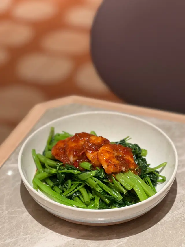 森巴蝦仁通菜