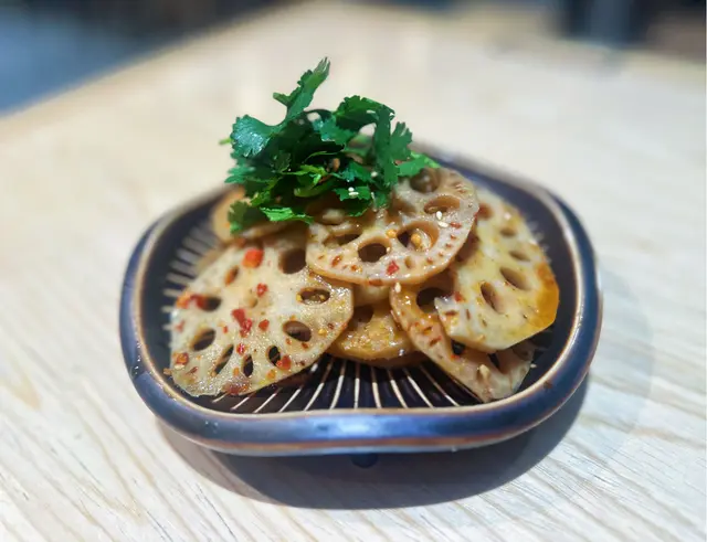 涼拌酸麻辣蓮藕片