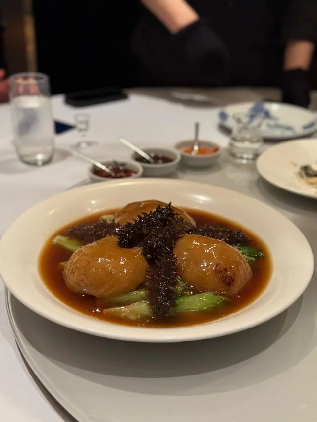 蝦籽柚皮遼參伴翡翠