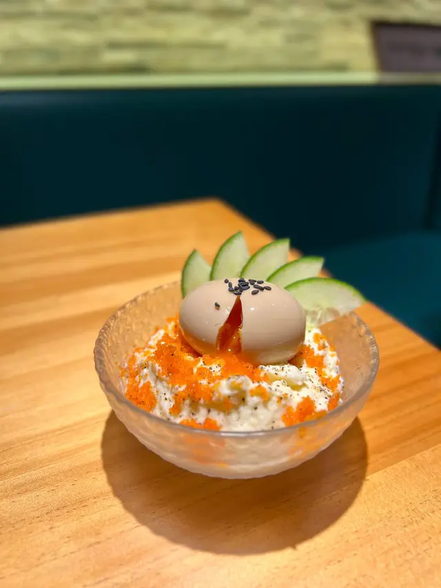 流心蛋薯仔沙律