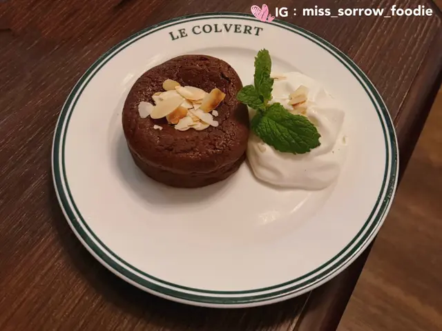 Fondant Baulois au chocolat et sa crème Chantilly