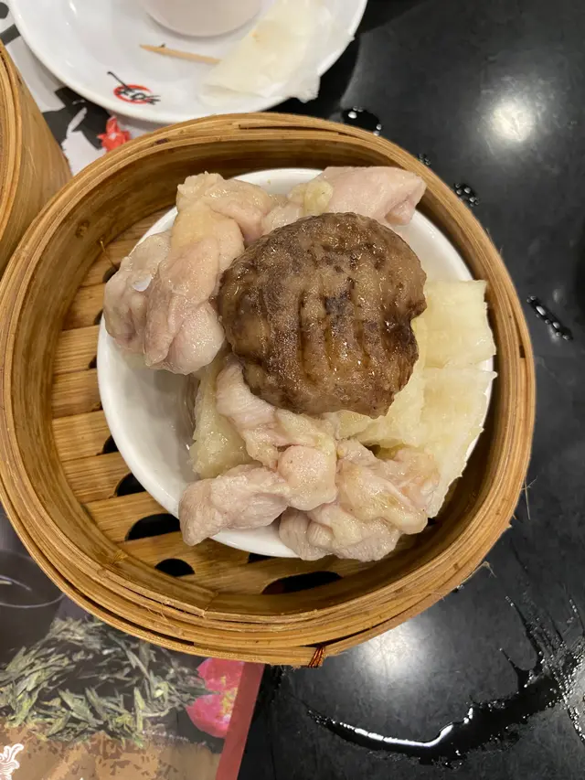 北菇棉花雞 啲棉花好薄、又硬