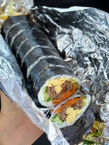 牛肉飯捲 