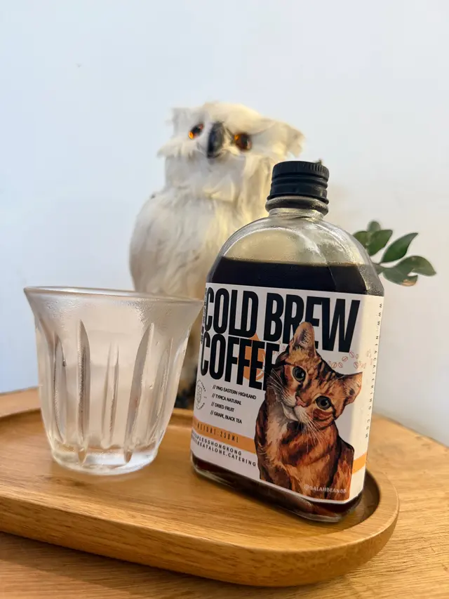 好高質嘅png豆，￼希望下次會有其他House blend嘅cold brew