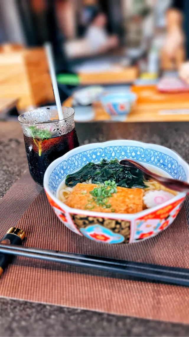 油揚稻庭烏冬