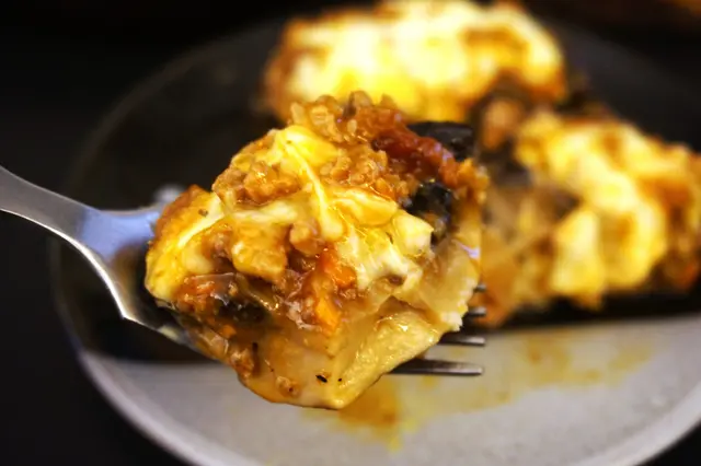 焗肉醬芝士大蘑菇