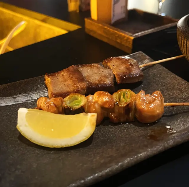 厚燒牛舌, 大蔥雞肉