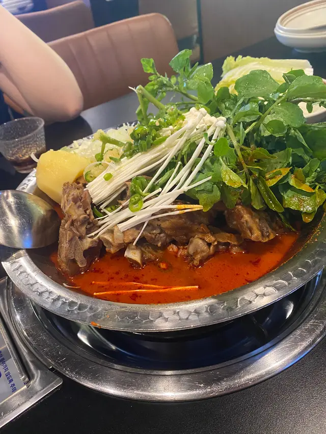 辣味土豆脊骨湯